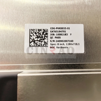8 inci 1280*720 LCD Display LBL-PVK0038-05A00 Panel layar mobil COG-PVK0055-01 GPS Navigasi