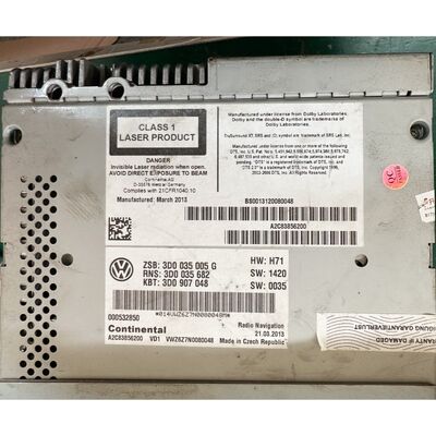 Radio Navigasi Mobil untuk Volkswagen Phaeton RNS810 Pemutar Stereo VW RNS 810 GPS Audio