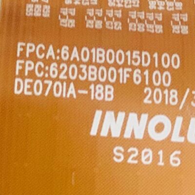 Layar Tampilan LCD 7 Inci TFT 800*480 DE070IA-18B untuk Panel Mobil Truk MAN