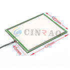 132 * 122mm Fujitsu Touch Panel LCD Digitizer 4 Pin Untuk Suku Cadang Mobil