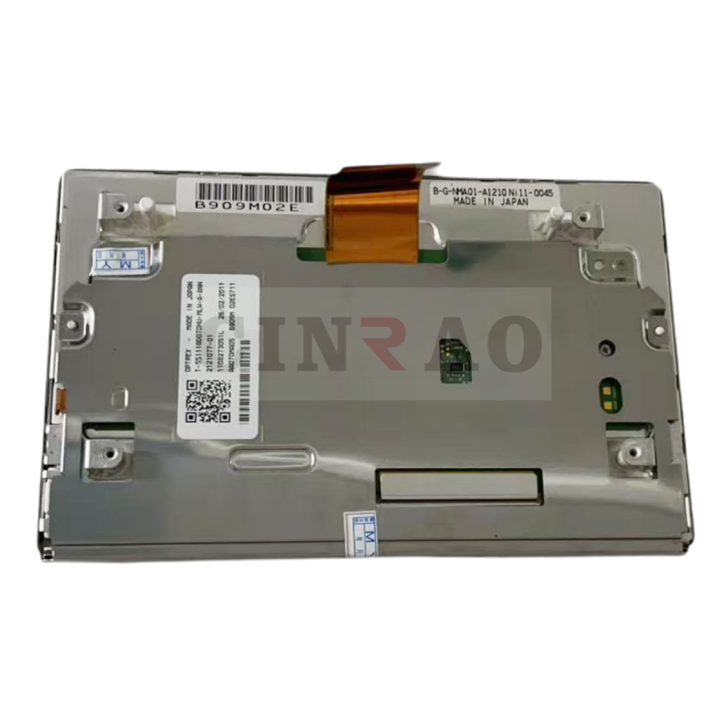 Layar Tampilan LCD Optrex 7 Inci T-55111GD070HU-MLW-A-AHN Panel Mobil Untuk Navigasi GPS